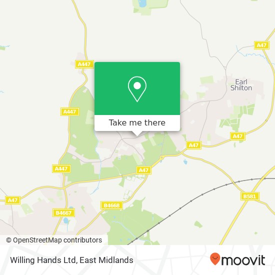 Willing Hands Ltd map