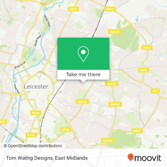 Tom Waling Designs map