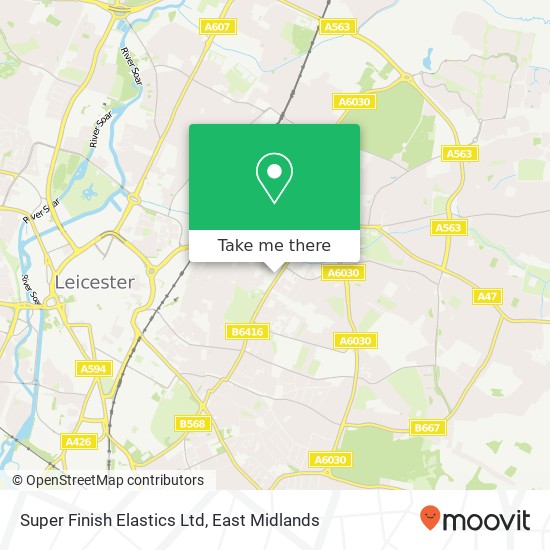 Super Finish Elastics Ltd map