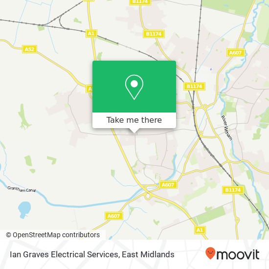 Ian Graves Electrical Services map
