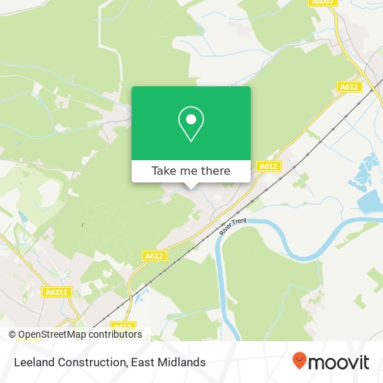 Leeland Construction map