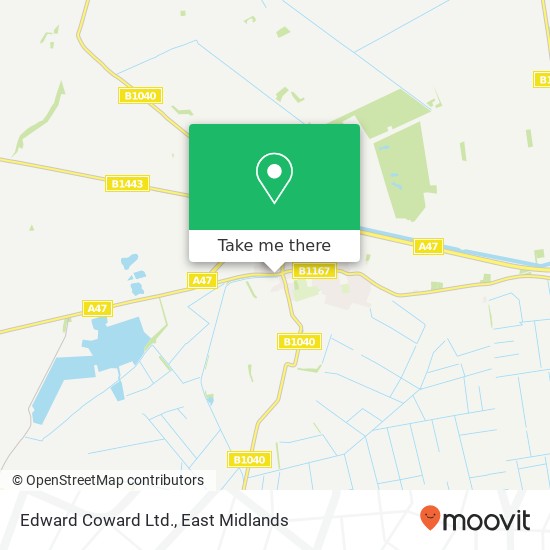 Edward Coward Ltd. map