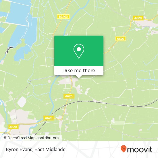 Byron Evans map
