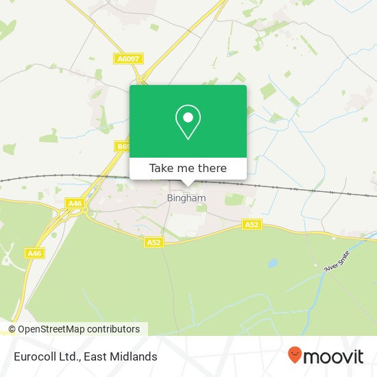 Eurocoll Ltd. map