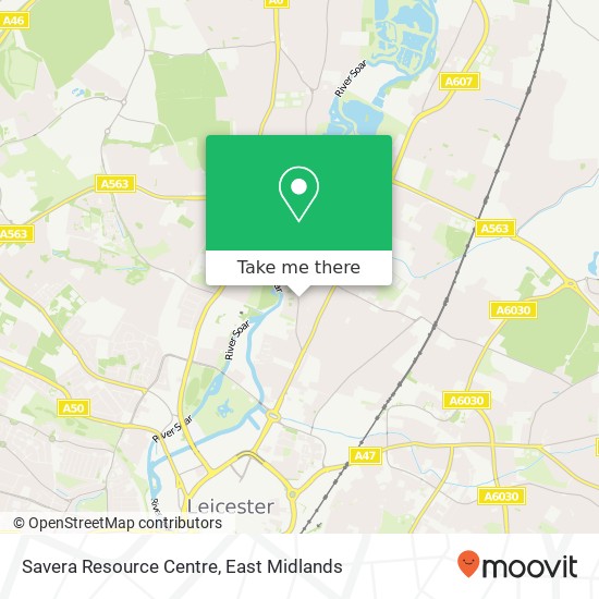 Savera Resource Centre map