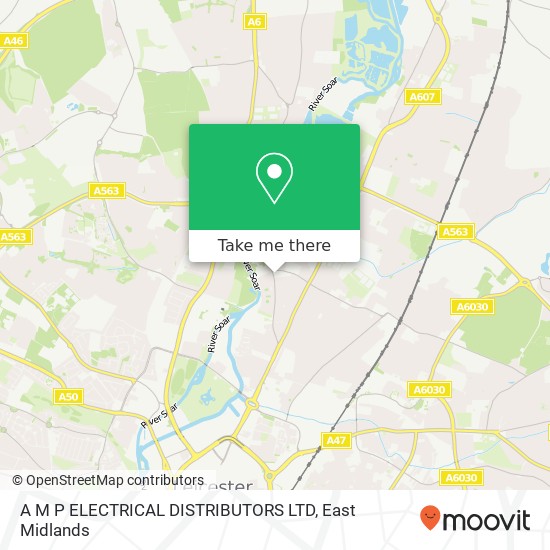 A M P ELECTRICAL DISTRIBUTORS LTD map