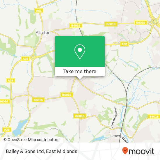Bailey & Sons Ltd map