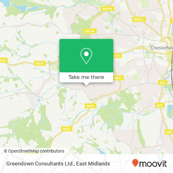 Greendown Consultants Ltd. map