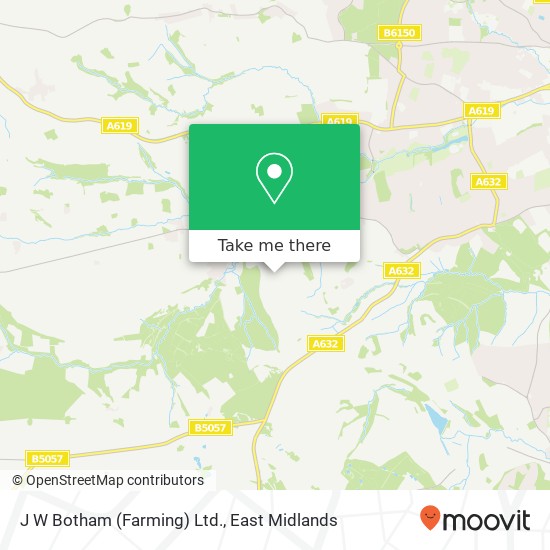J W Botham (Farming) Ltd. map