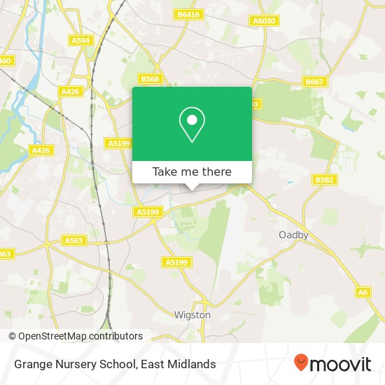 Grange Nursery School map