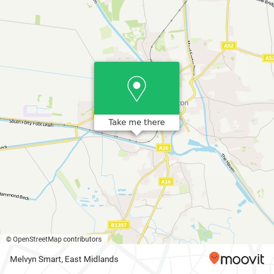 Melvyn Smart map