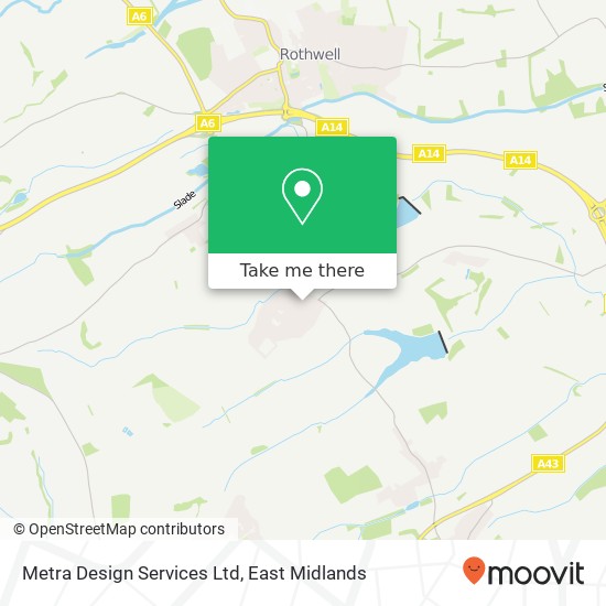 Metra Design Services Ltd map