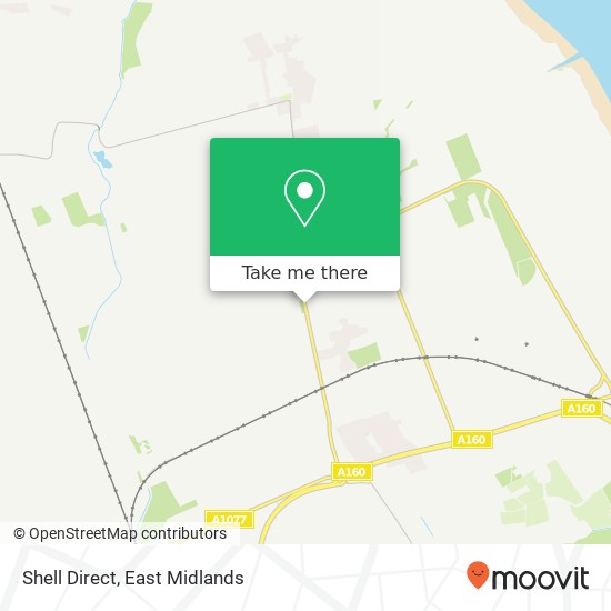 Shell Direct map