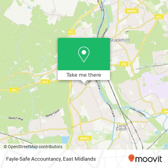 Fayle-Safe Accountancy map