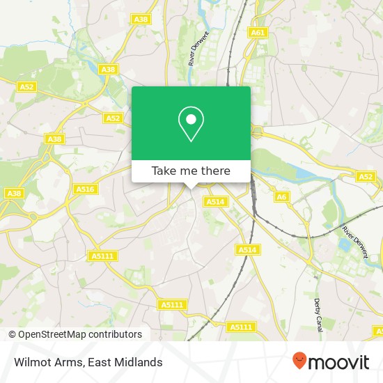 Wilmot Arms map