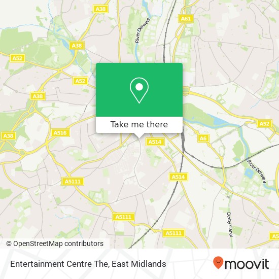 Entertainment Centre The map