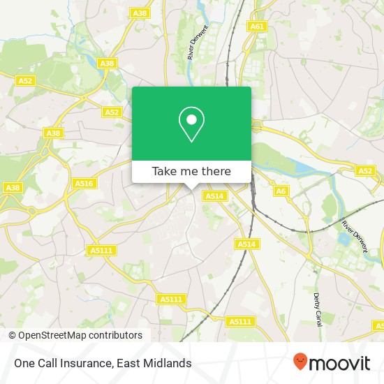 One Call Insurance map