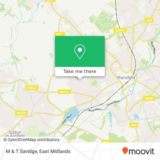 M & T Savidge map