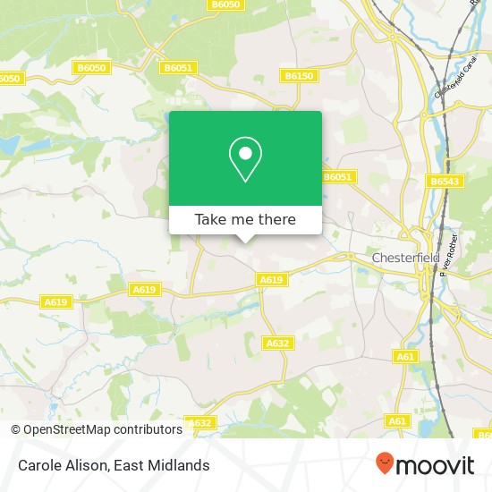 Carole Alison map