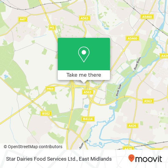 Star Dairies Food Services Ltd. map