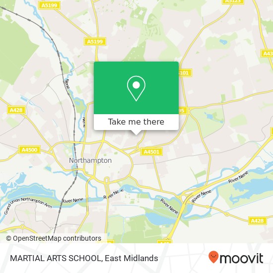 MARTIAL ARTS SCHOOL map