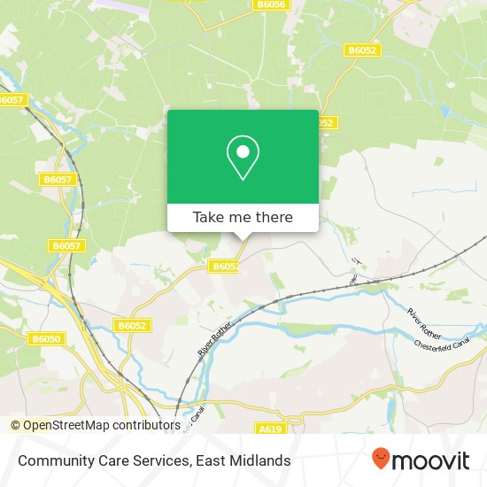 Community Care Services map
