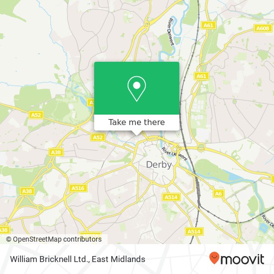 William Bricknell Ltd. map