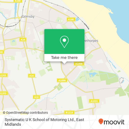 Systematic U K School of Motoring Ltd. map