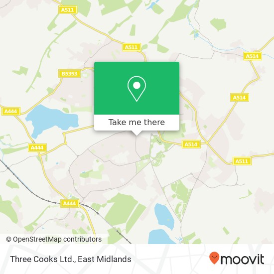 Three Cooks Ltd. map