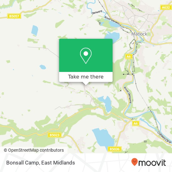 Bonsall Camp map