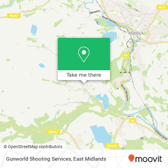 Gunworld Shooting Services map
