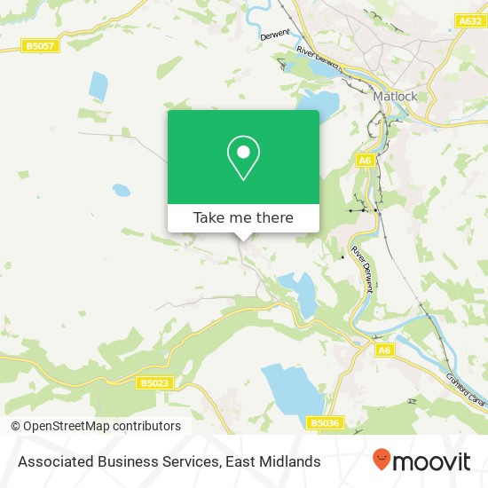 Associated Business Services map