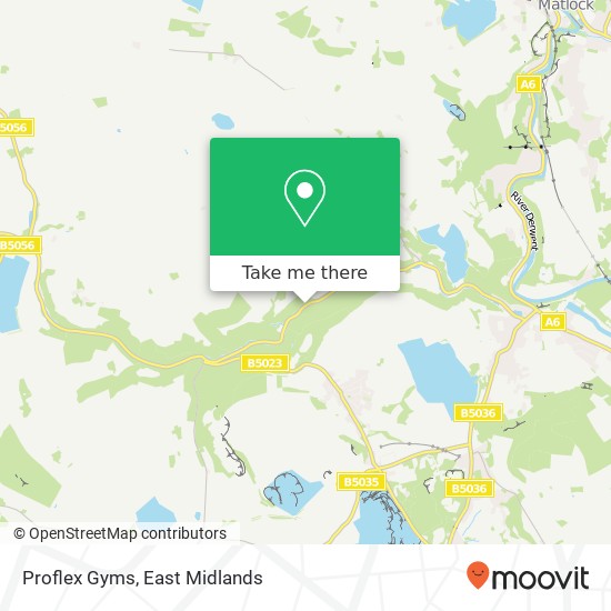 Proflex Gyms map