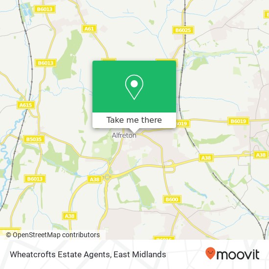 Wheatcrofts Estate Agents map