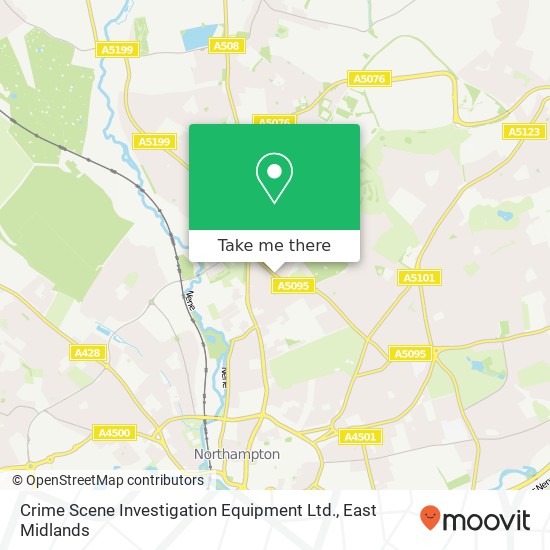 Crime Scene Investigation Equipment Ltd. map