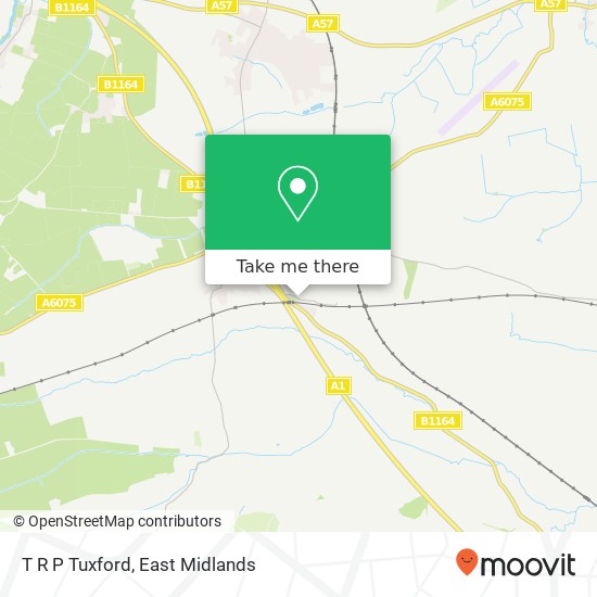 T R P Tuxford map