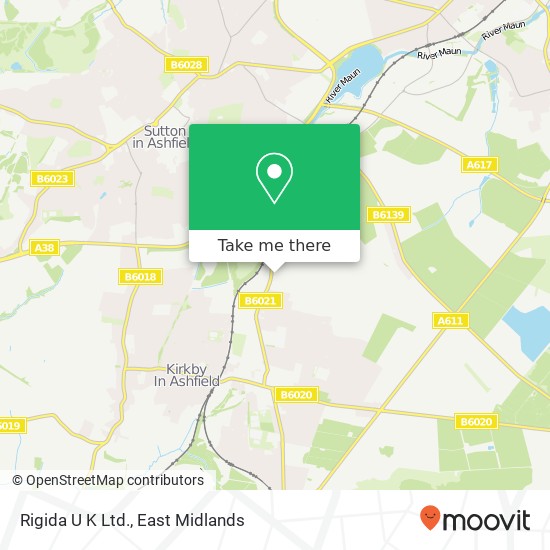 Rigida U K Ltd. map