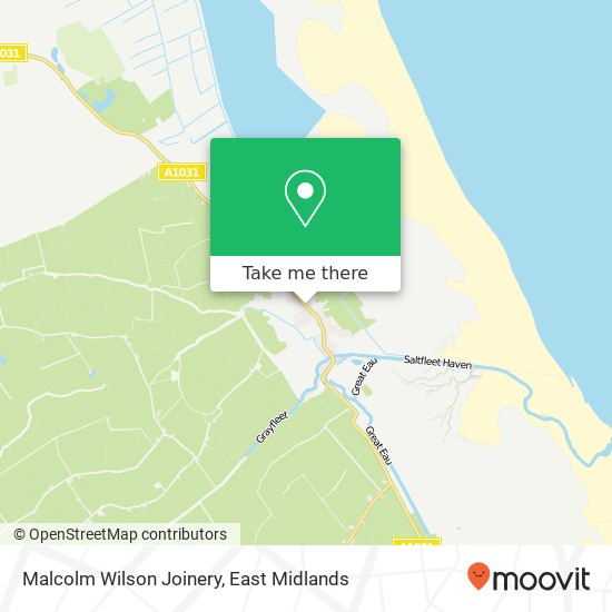 Malcolm Wilson Joinery map