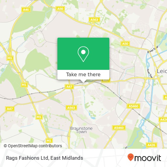 Rags Fashions Ltd map