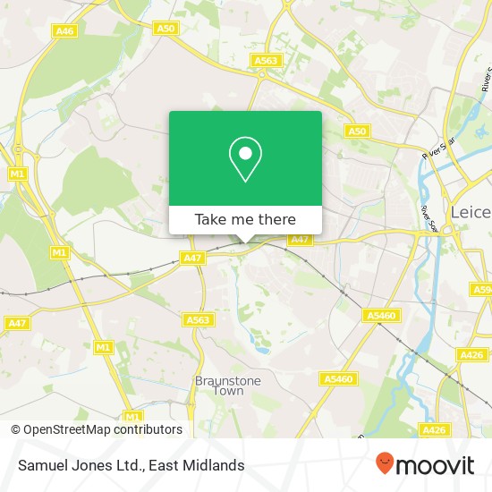 Samuel Jones Ltd. map