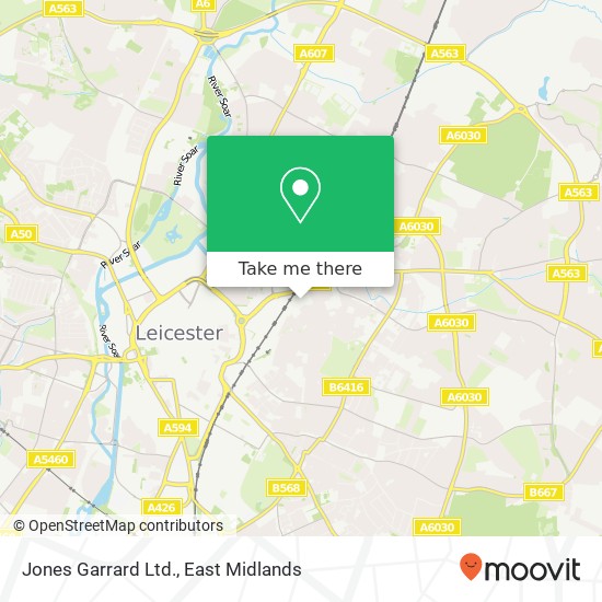 Jones Garrard Ltd. map