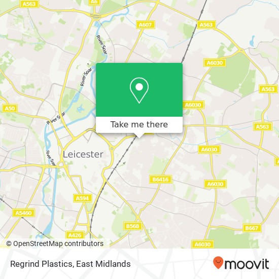 Regrind Plastics map