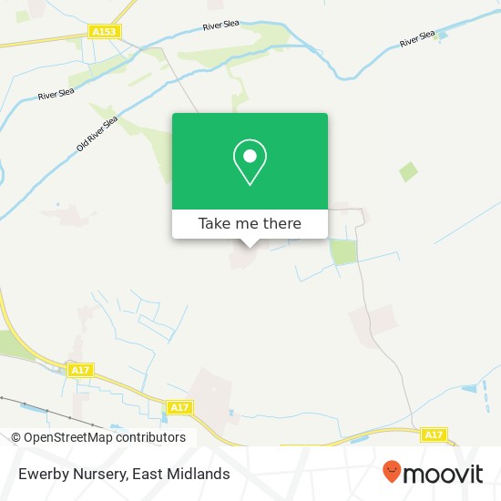 Ewerby Nursery map