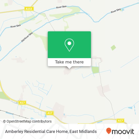 Amberley Residential Care Home map