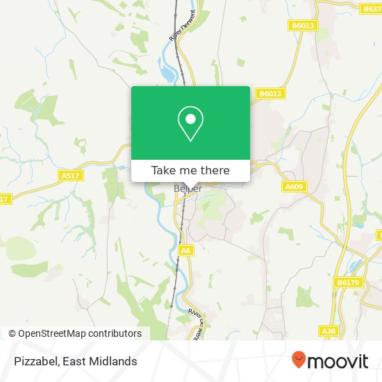 Pizzabel map