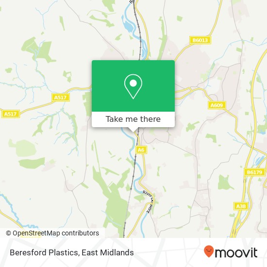 Beresford Plastics map