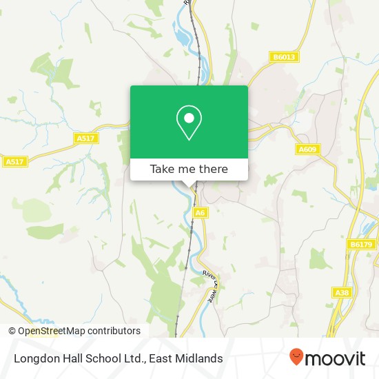 Longdon Hall School Ltd. map