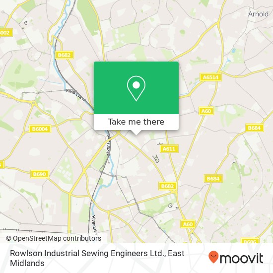 Rowlson Industrial Sewing Engineers Ltd. map