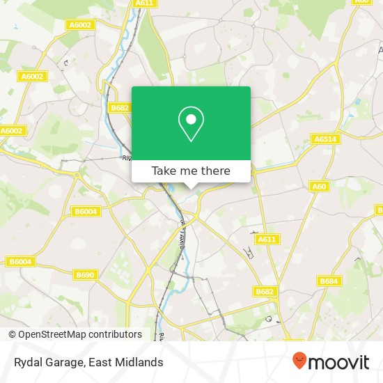 Rydal Garage map