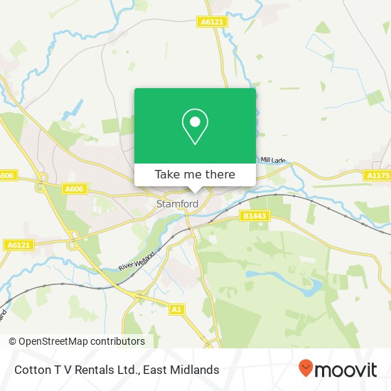 Cotton T V Rentals Ltd. map